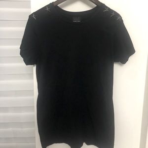 Black Zara star t-shirt